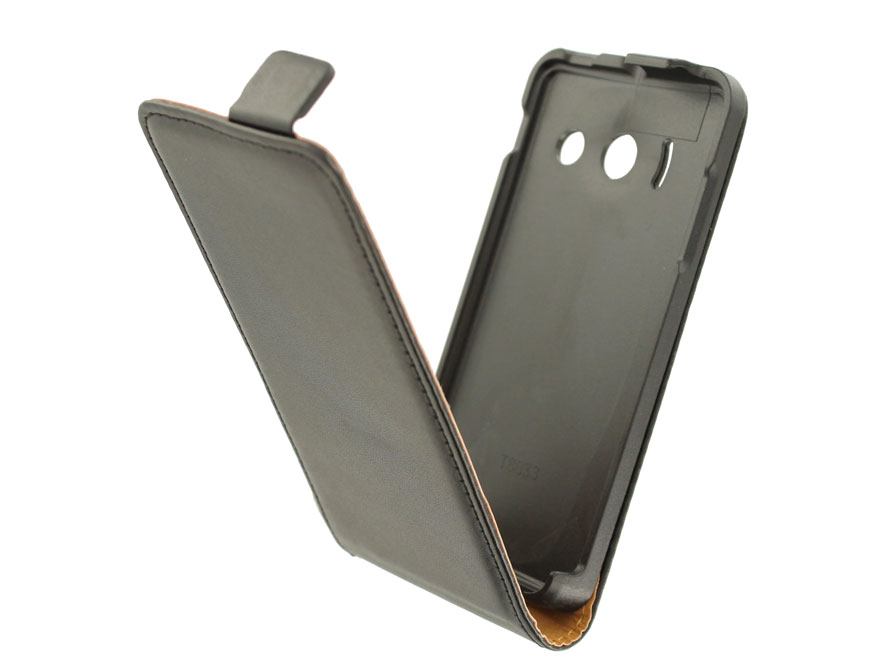 statisch vinger Marxisme Slim Elegant Leather Case Hoesje voor Huawei Ascend Y300