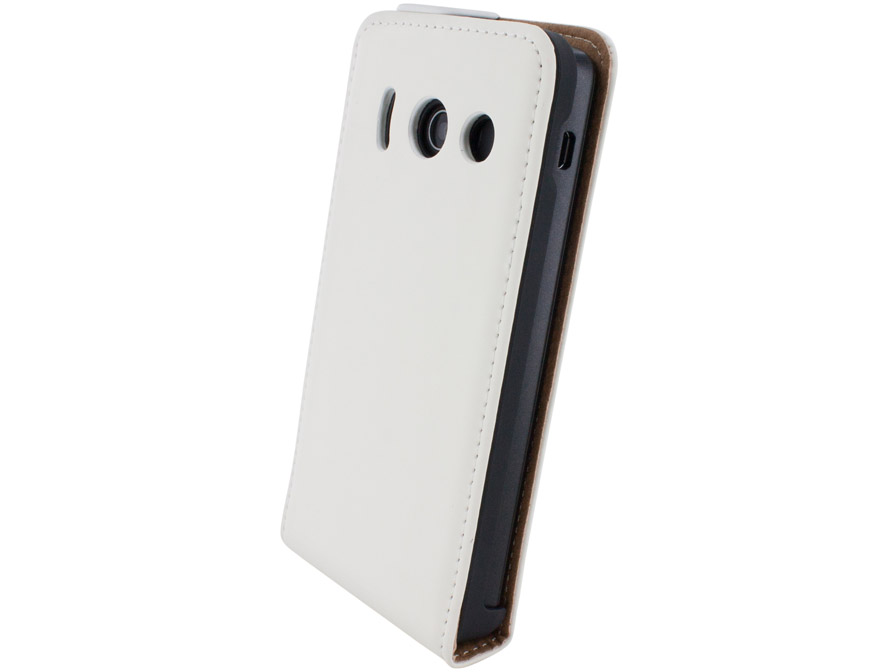 Mobiparts Leren Flip Case - Huawei Ascend Y300 hoesje