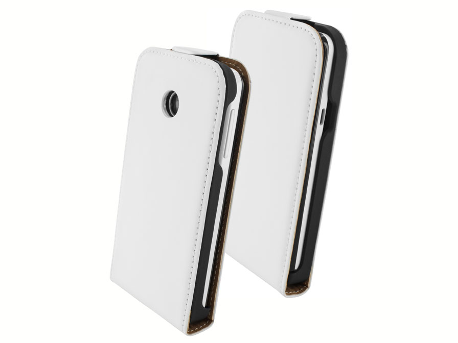 Mobiparts Leren Flip Case - Huawei Ascend Y330 hoesje