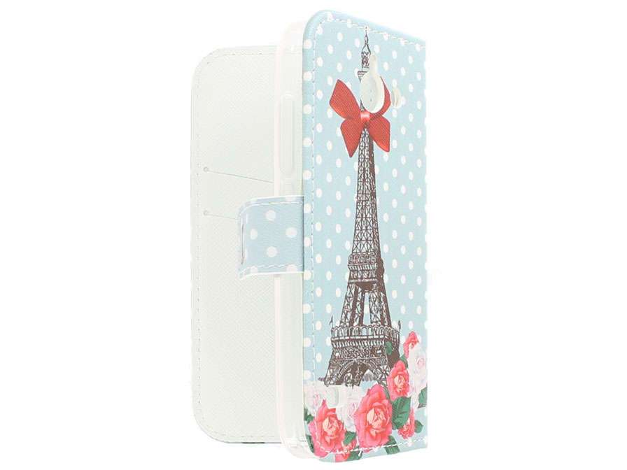 Sweet Paris Book Case - Huawei Ascend Y550 hoesje