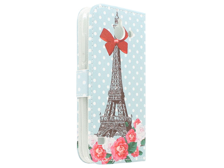 Sweet Paris Book Case - Huawei Ascend Y550 hoesje