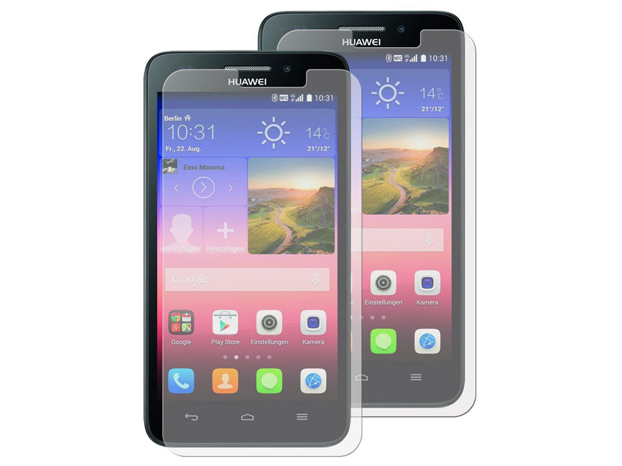 Clear Screenprotector voor Huawei Ascend G620s (2-pack)