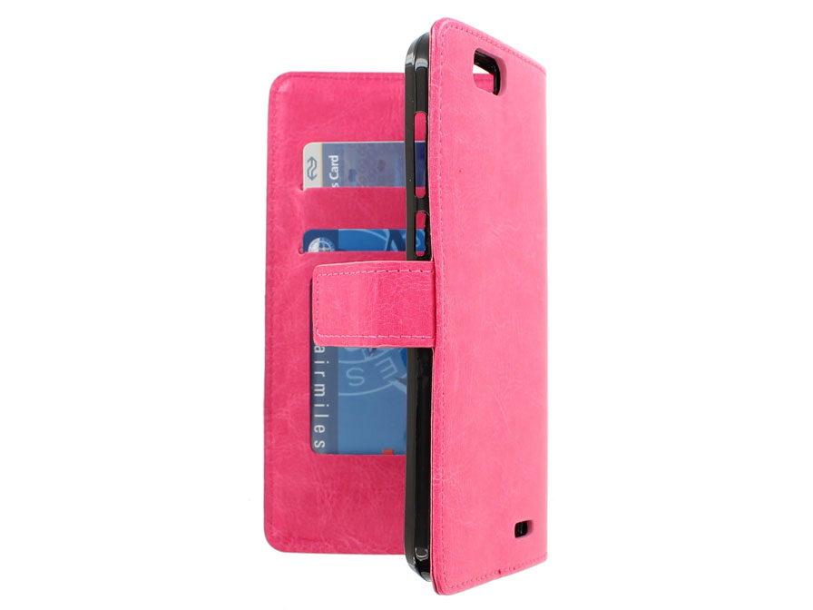 Wallet Bookcase - Huawei Ascend G7 hoesje