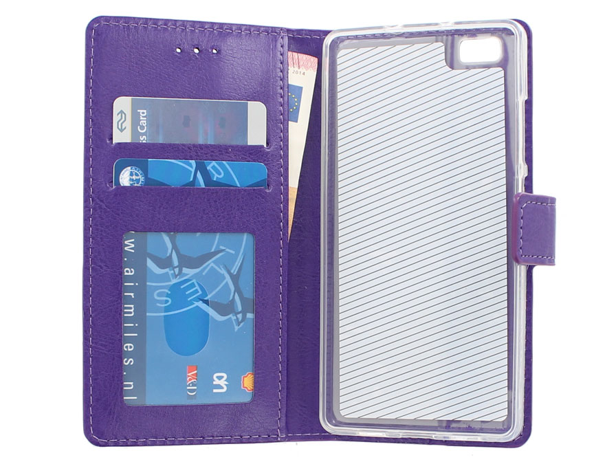 Wallet Book Case Hoesje voor Huawei Ascend P8 Lite