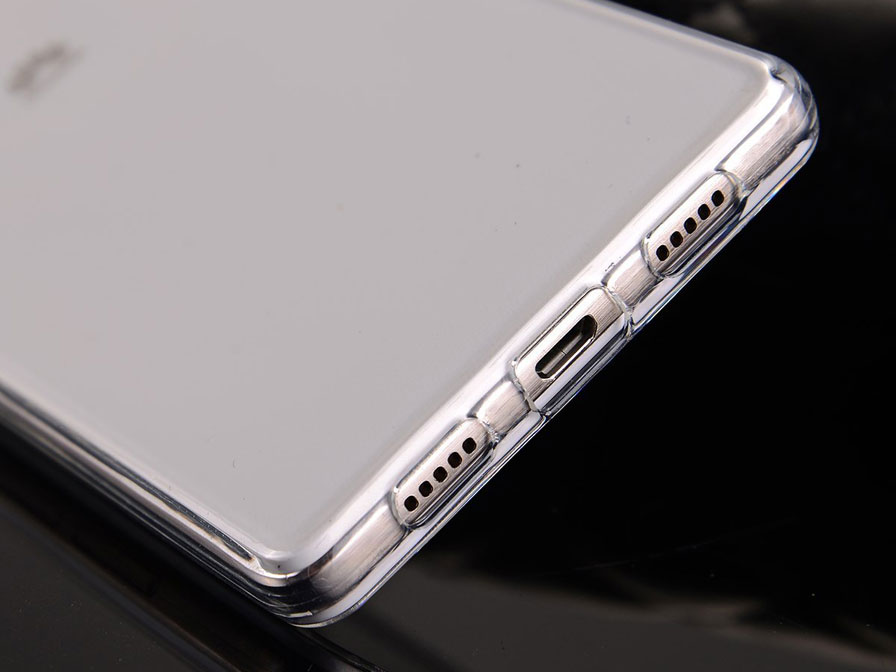 Huawei Ascend P8 Lite hoesje Doorzichtige TPU Soft Case