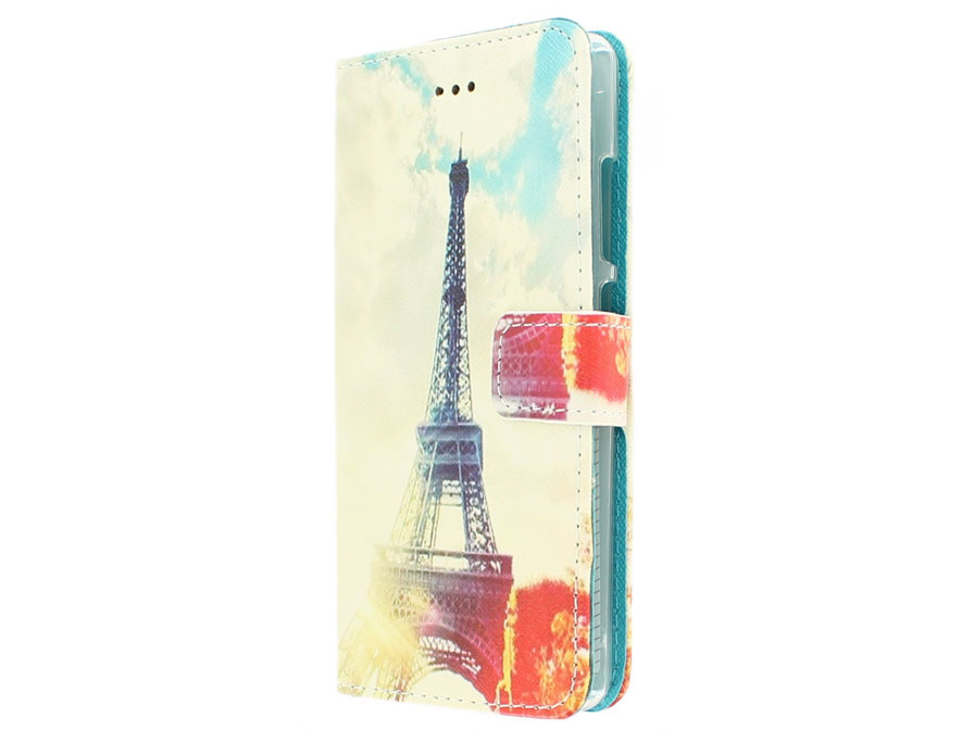 Eiffeltoren Walletcase - Huawei Ascend P8 Lite hoesje