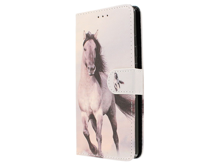Paarden Bookcase - Huawei P8 Lite hoesje