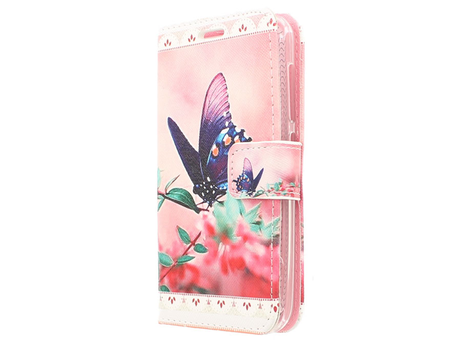 Houden Stevig bevel Butterfly Book Case Hoesje voor Huawei Ascend Y540