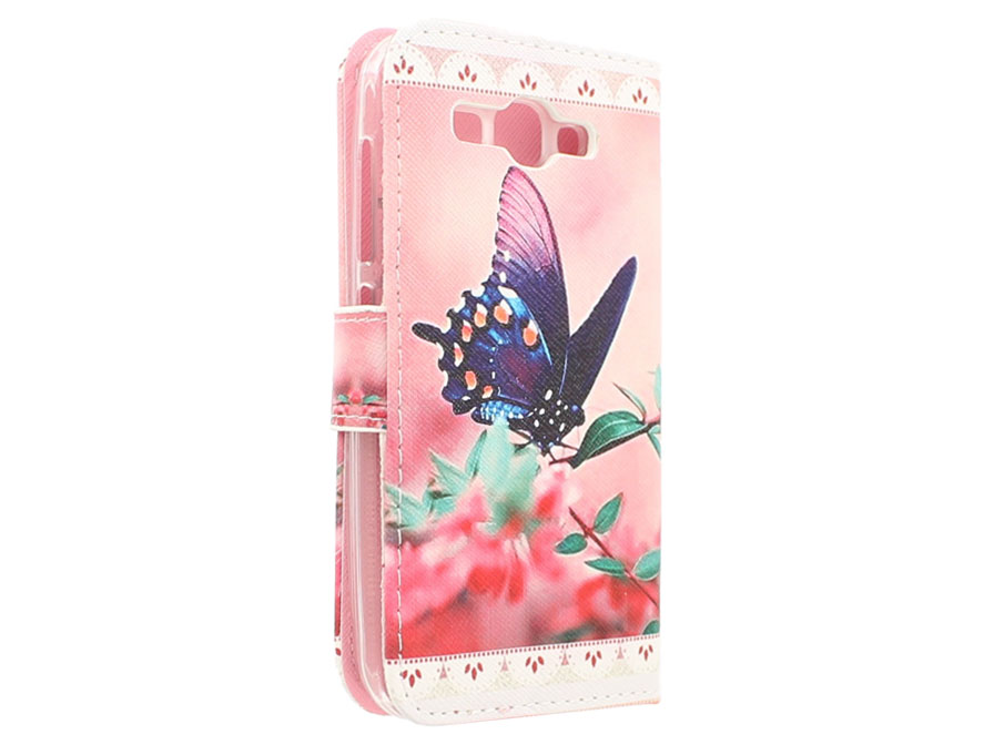 Butterfly Book Case Hoesje voor Huawei Ascend Y540