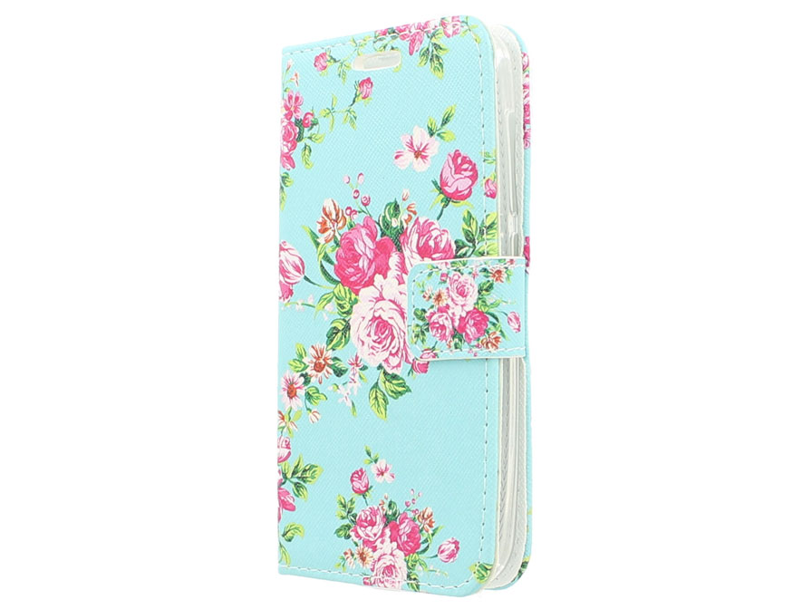 Viva middag Garderobe Flower Book Case Hoesje voor Huawei Ascend Y540