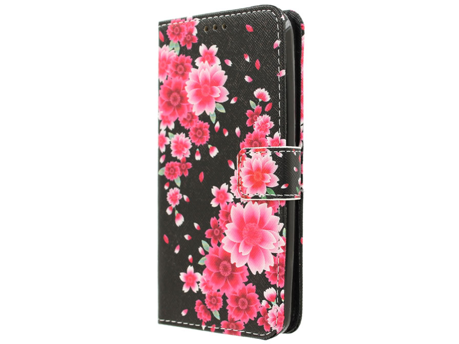 Huawei Ascend Y635 Hoesje - Lily Flower Book Case