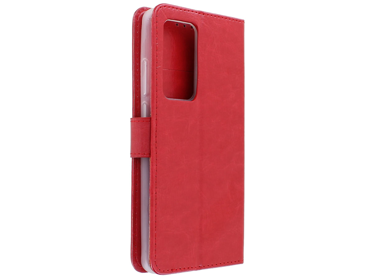 Bookcase Mapje Rood - Huawei P40 hoesje