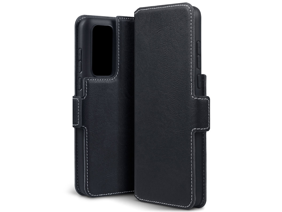 CaseBoutique Slim Book Case Zwart - Huawei P40 hoesje