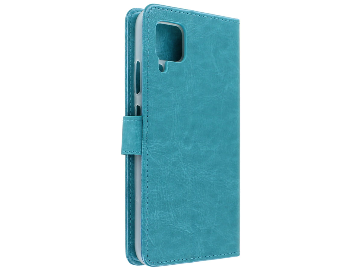 Bookcase Mapje Turquoise - Huawei P40 Lite hoesje