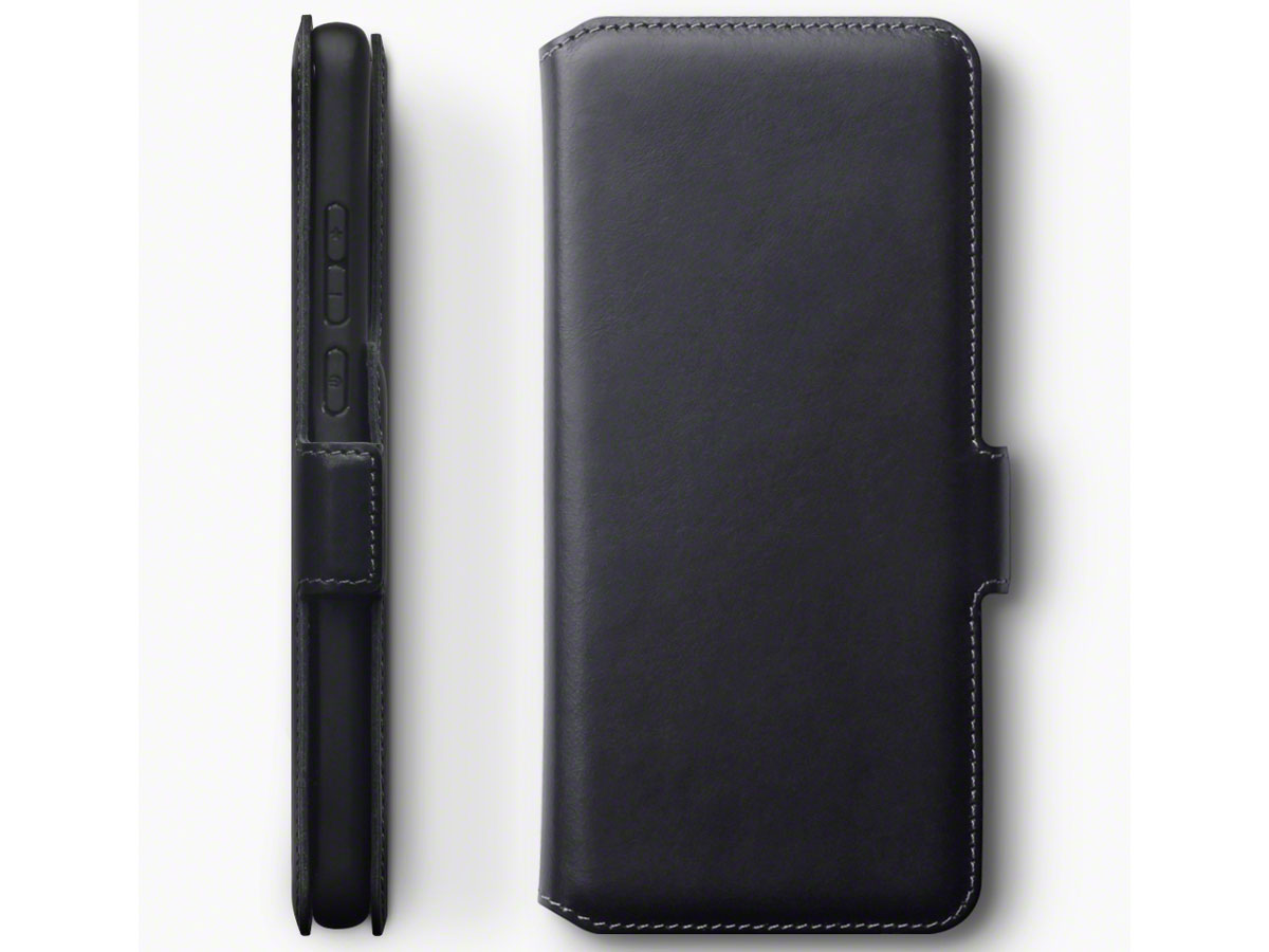 CaseBoutique Slim Book Case Zwart Leer - Huawei P40 Pro hoesje