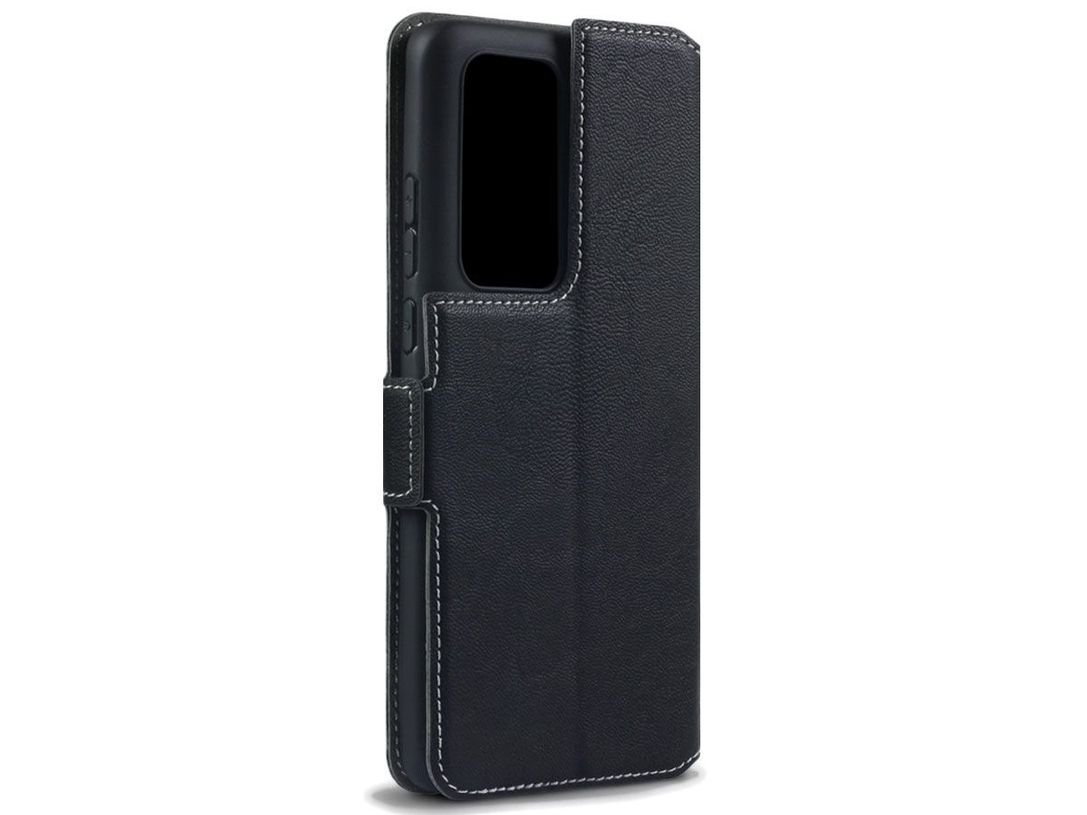 CaseBoutique Slim Book Case Zwart - Huawei P40 Pro hoesje