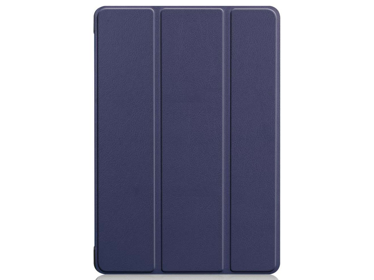 Smart Tri-Fold Bookcase Blauw - Huawei Mediapad T5 10.1 Hoesje