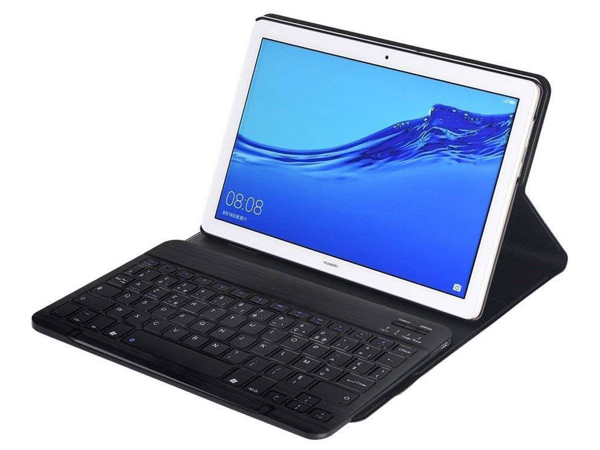 Keyboard Case AZERTY - Huawei MediaPad T5 10.1 Toetsenbord Hoesje