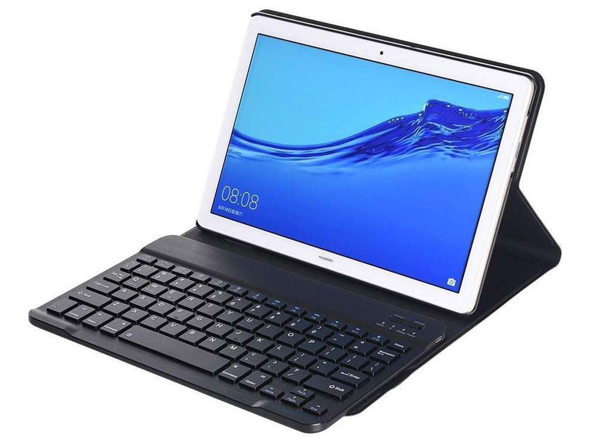 Keyboard Case QWERTY - Huawei MediaPad T5 10.1 Toetsenbord Hoesje