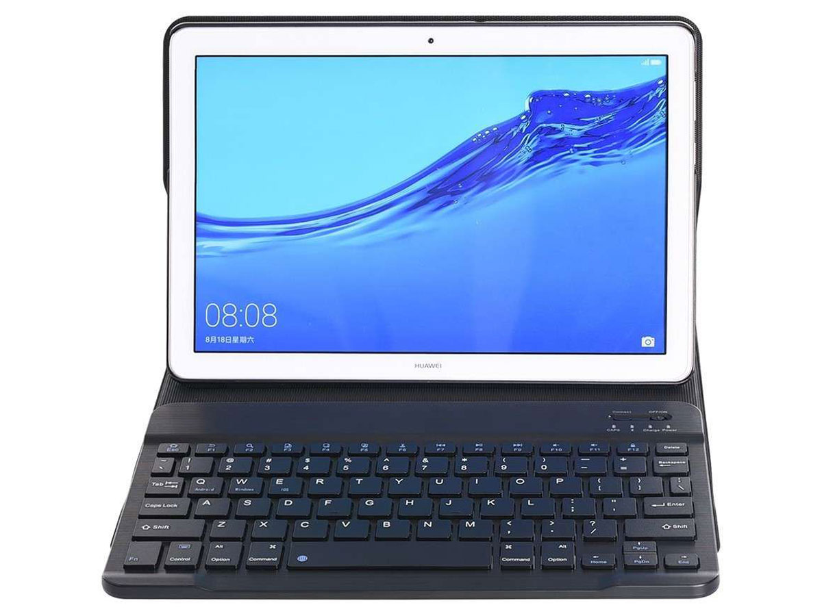 Keyboard Case QWERTY - Huawei MediaPad T5 10.1 Toetsenbord Hoesje