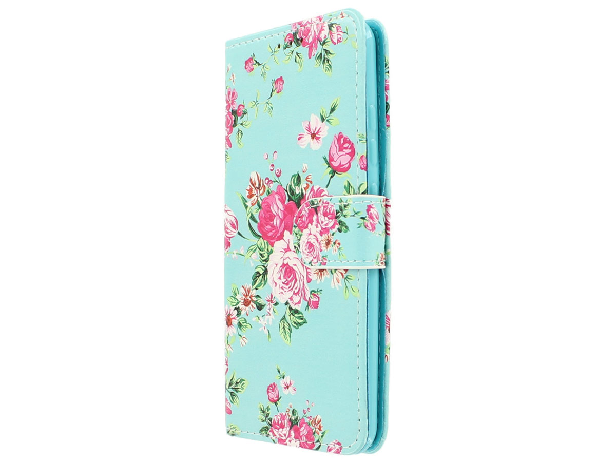 Flower Bookcase - Huawei P10 hoesje
