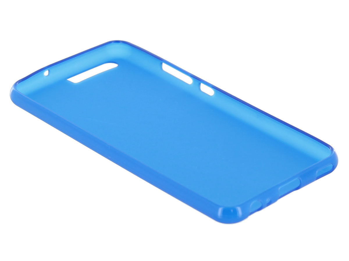 SlimFit TPU Skin Case - Huawei P10 hoesje (Blauw)