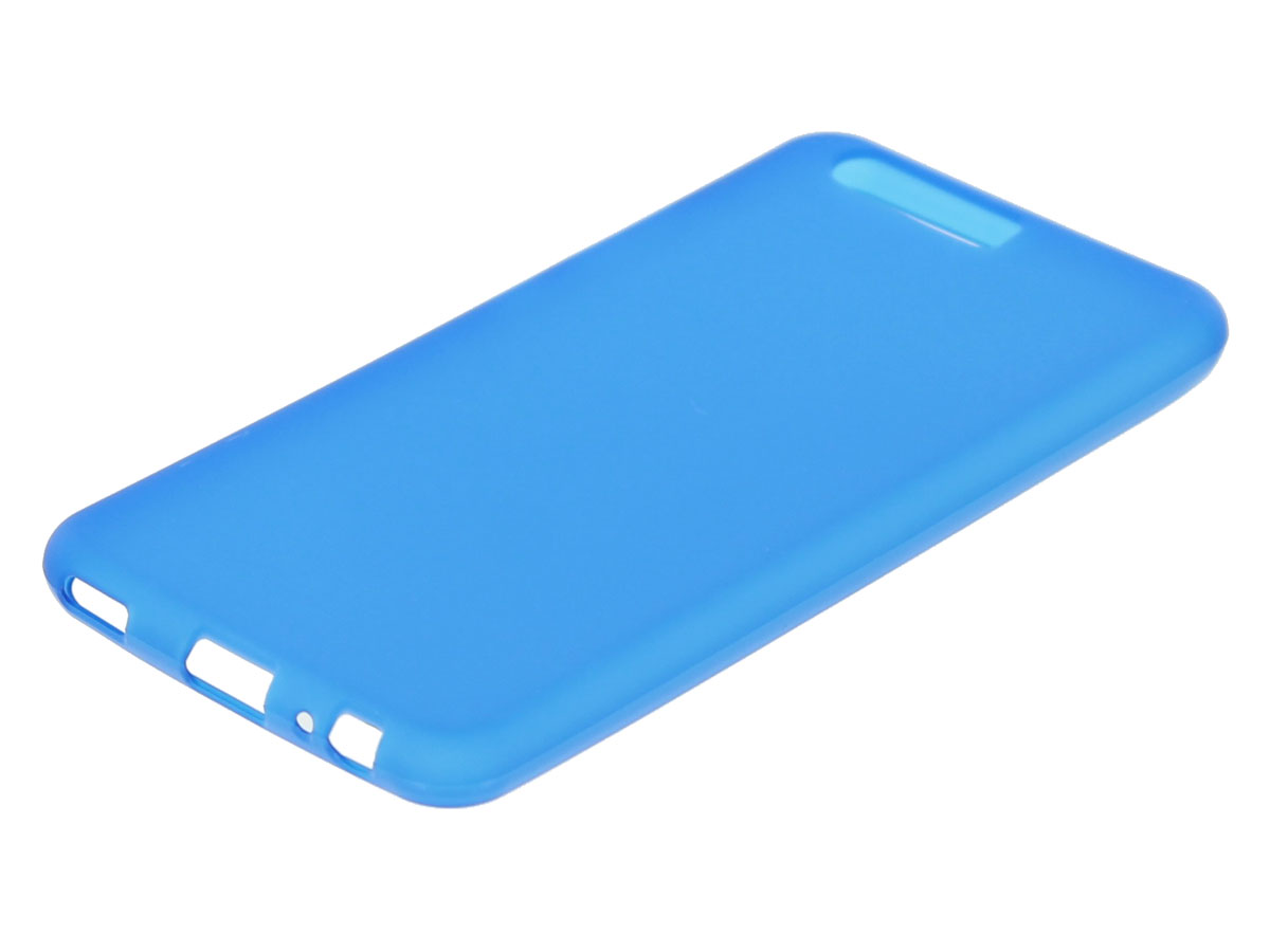 SlimFit TPU Skin Case - Huawei P10 hoesje (Blauw)