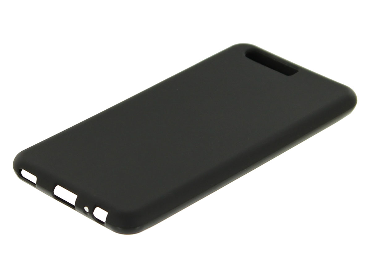 SlimFit TPU Skin Case - Huawei P10 hoesje (Zwart)