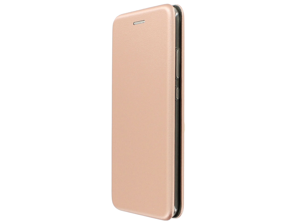 Elegance Bookcase Rosé Goud - Huawei P10 hoesje