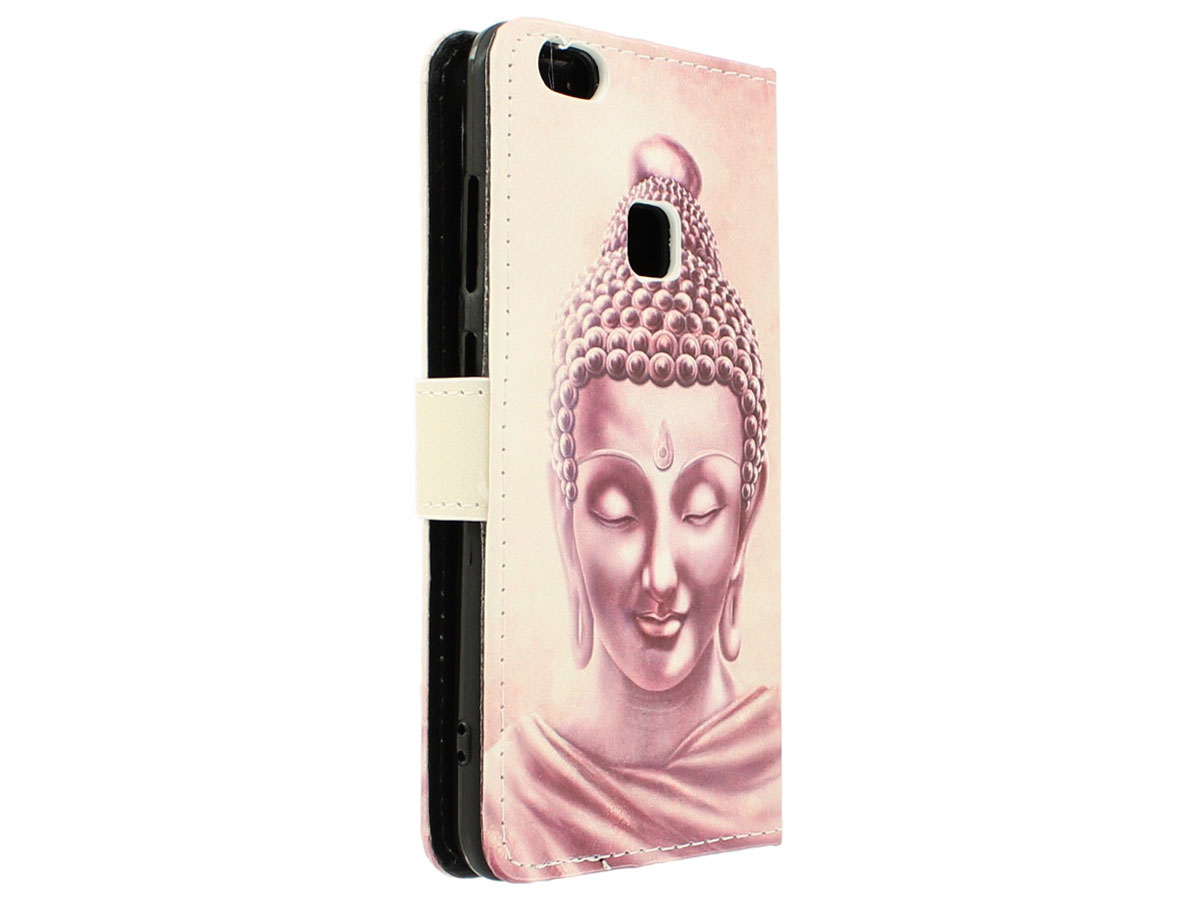 Boeddha Bookcase Flipcase - Huawei P10 Lite hoesje