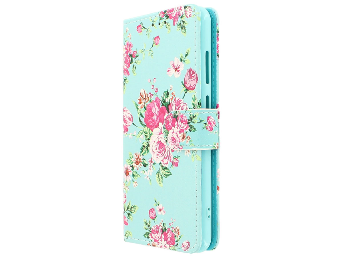 Flower Bookcase Flipcase - Huawei P10 Lite hoesje