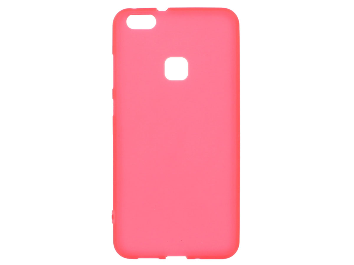 SlimFit TPU Skin Case - Huawei P10 Lite hoesje (Rood)