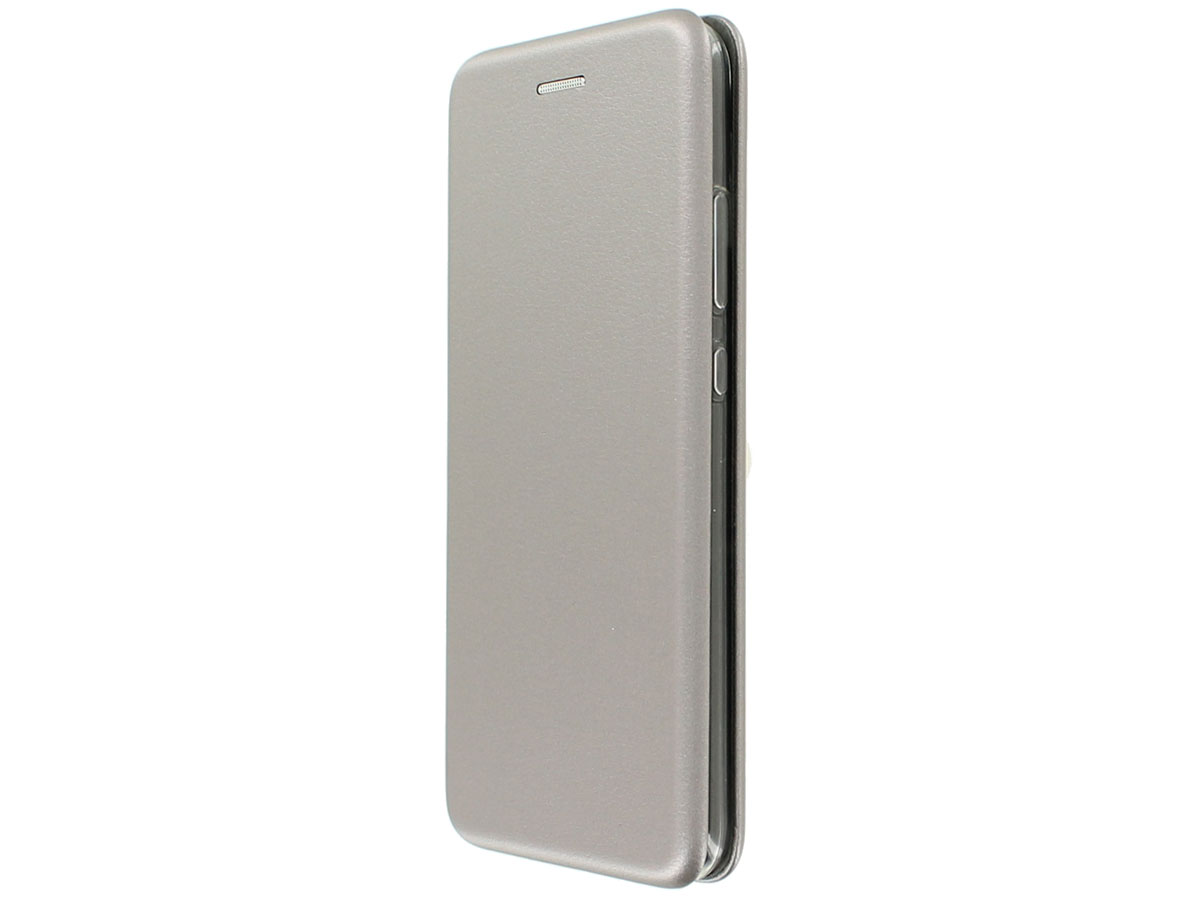 Elegance Bookcase Titanium - Huawei P10 Plus hoesje