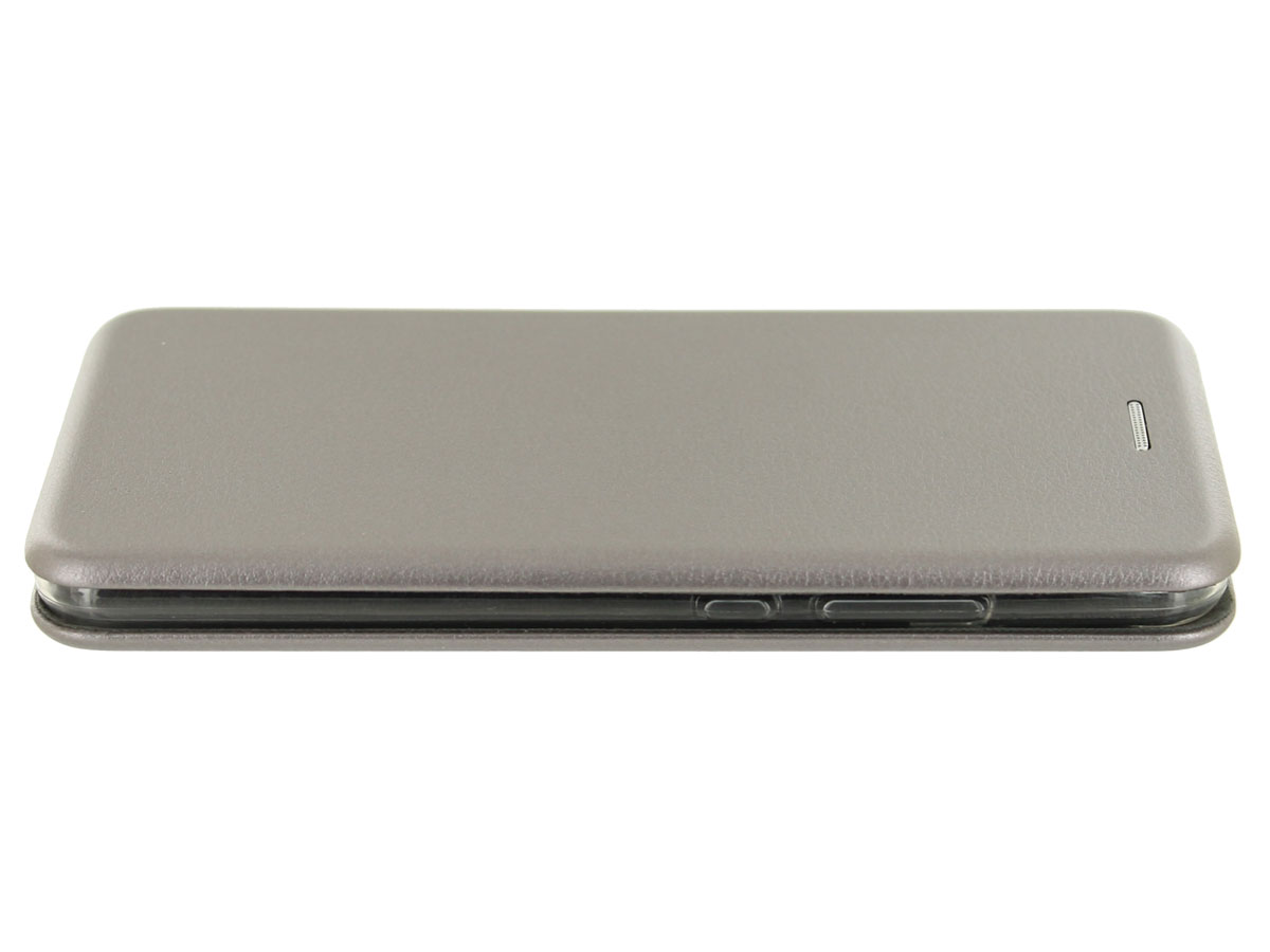 Elegance Bookcase Titanium - Huawei P10 Plus hoesje