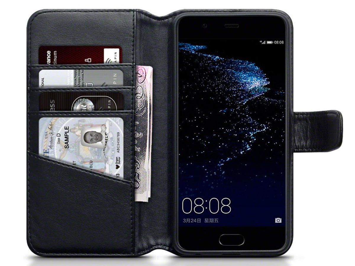 CaseBoutique Leather Case - Leren Huawei P10 Plus hoesje