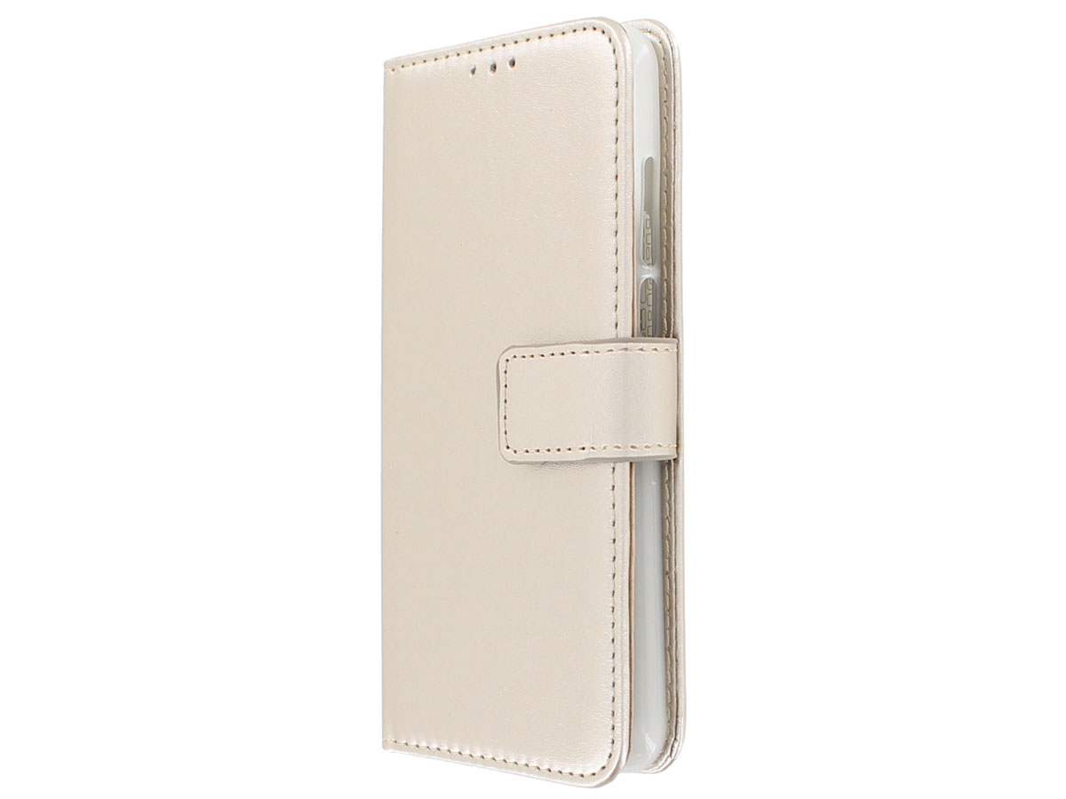 Bookcase Wallet Goud - Huawei P20 hoesje