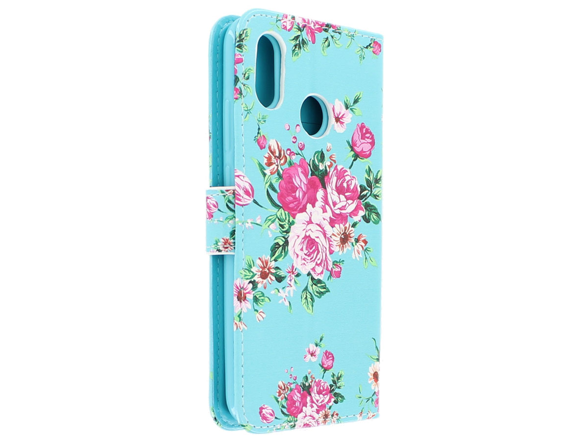 Flower Bookcase - Huawei P20 Lite hoesje