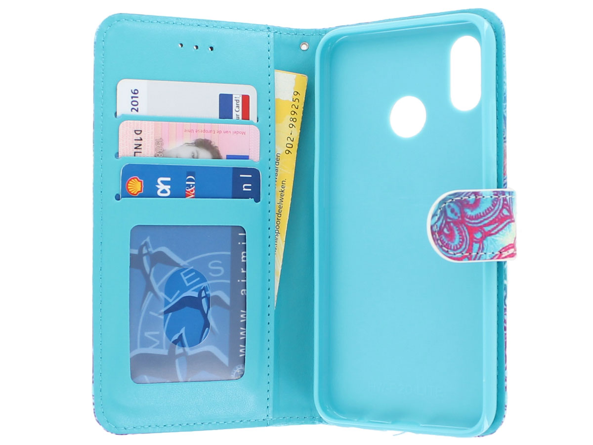 Handy Hülle für Huawei P20 Lite Klapphülle Bookcase Flip