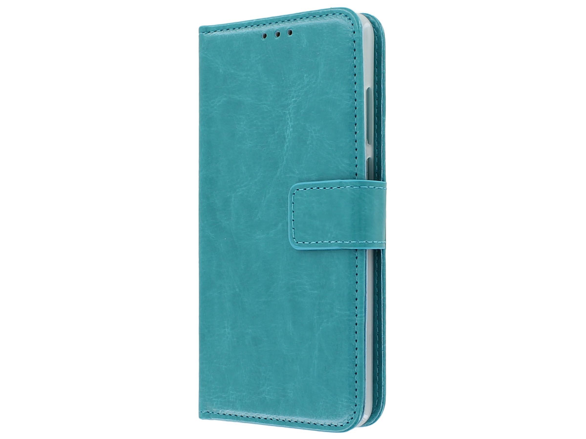 Bookcase Mapje Turquoise - Huawei P30 hoesje