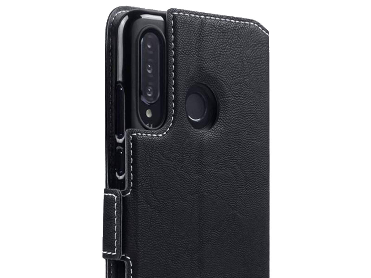 CaseBoutique Slim Book Case Zwart - Huawei P30 Lite hoesje