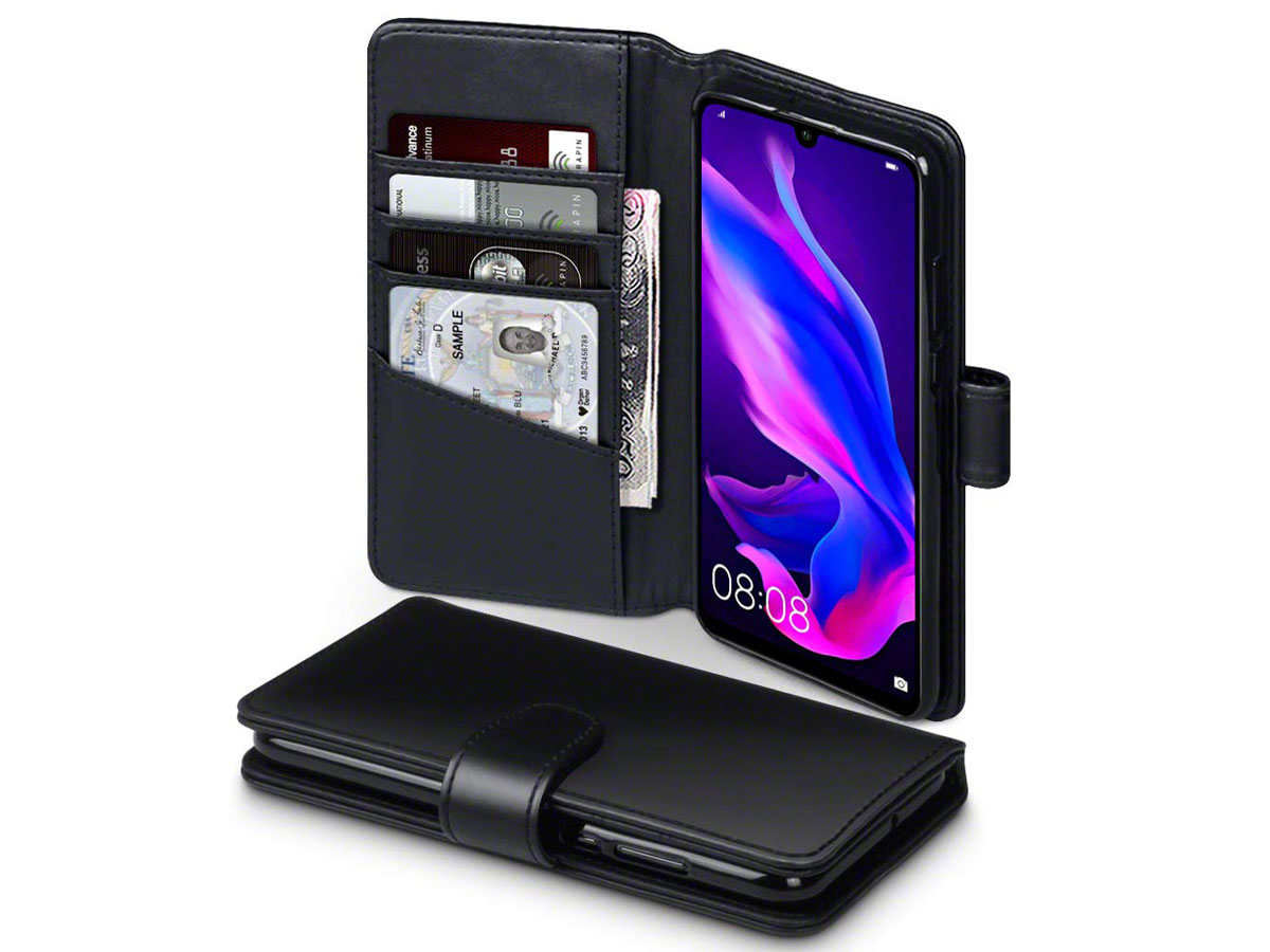 CaseBoutique Wallet Case Leer - Huawei P30 Lite hoesje