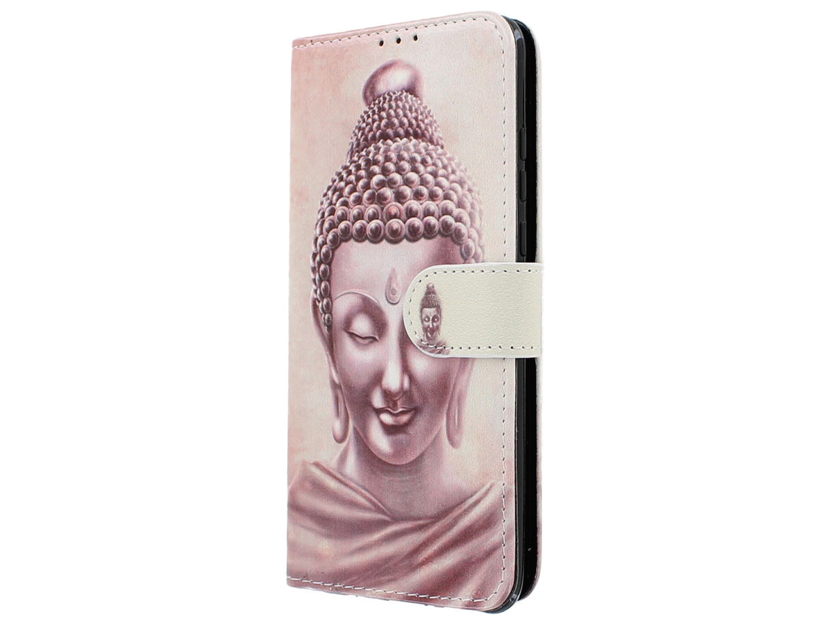 Book Case Mapje Boeddha - Huawei P30 Lite hoesje