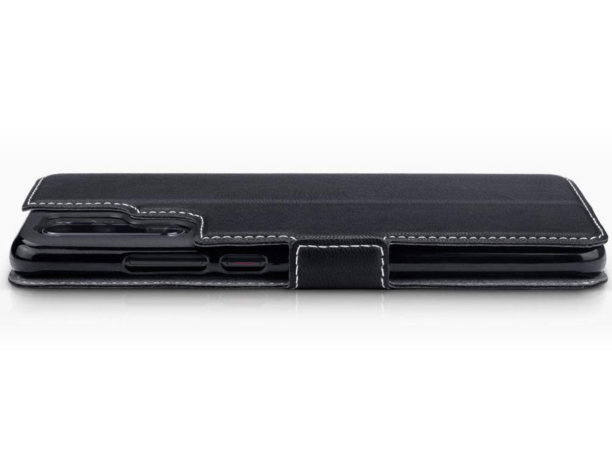 CaseBoutique Slim Bookcase Zwart - Huawei P30 Pro hoesje