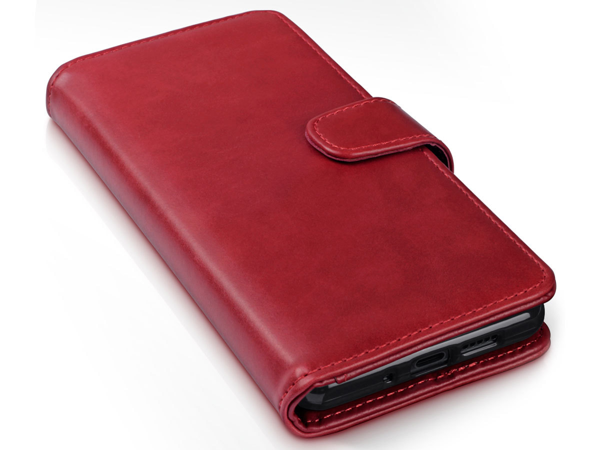 CaseBoutique Leather Wallet Rood Leer - Huawei P30 Pro hoesje