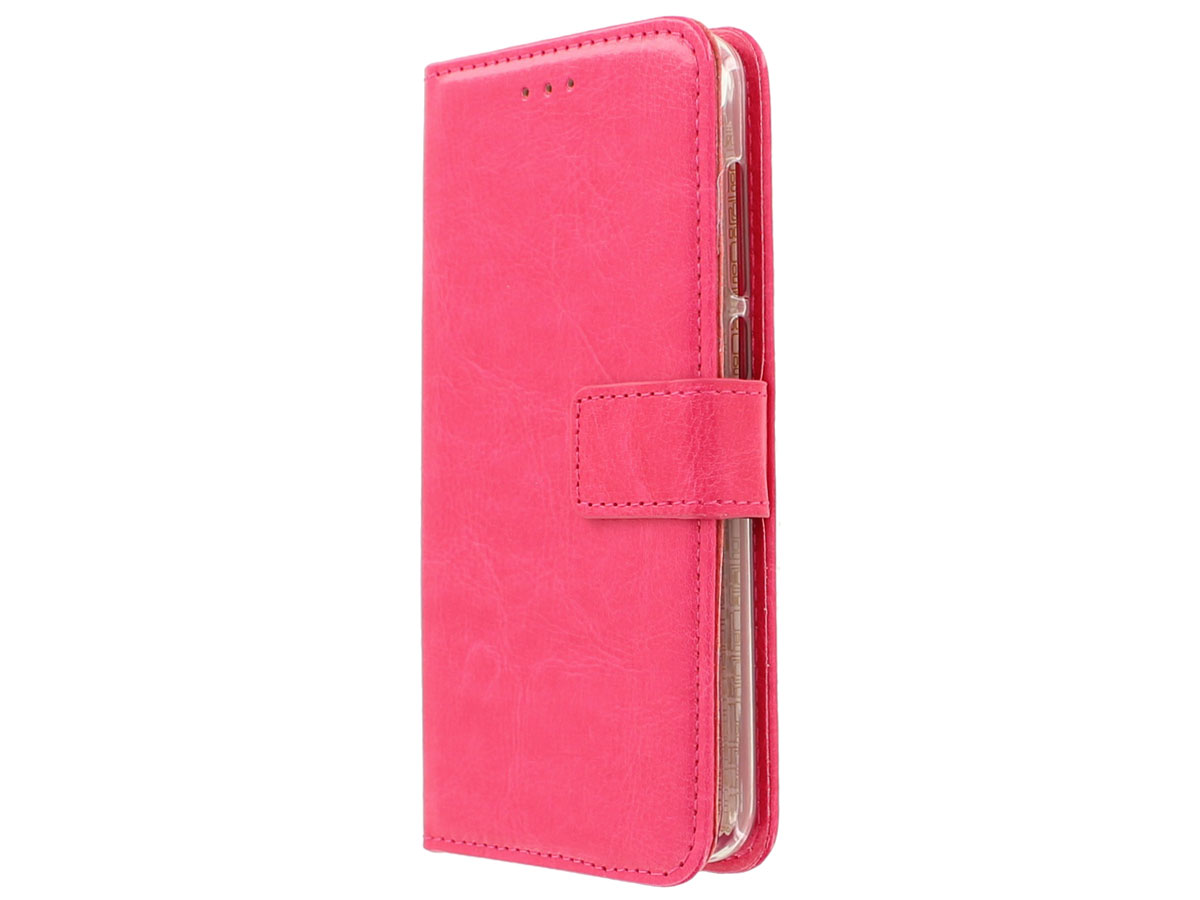 Wallet Bookcase Roze - Huawei P8 Lite 2017 hoesje