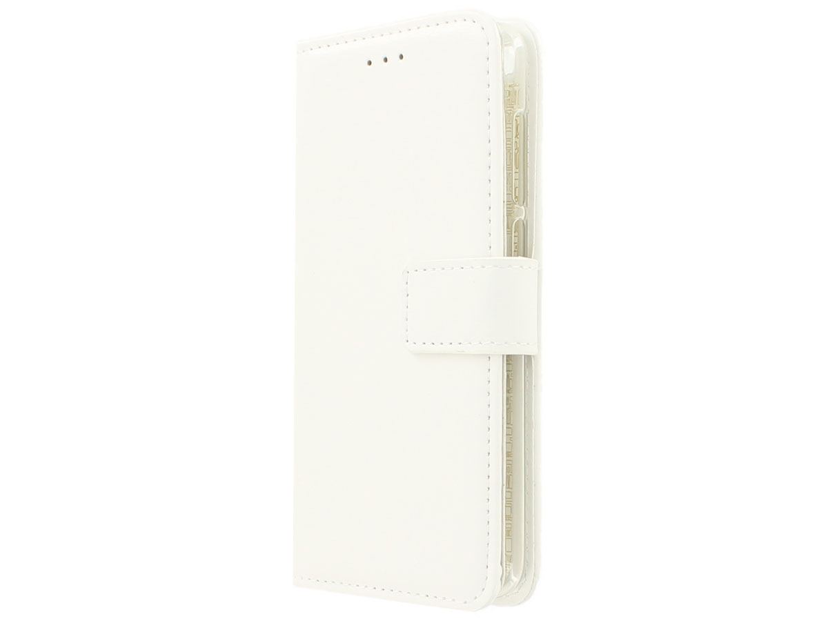 Wallet Bookcase Wit - Huawei P8 Lite 2017 hoesje