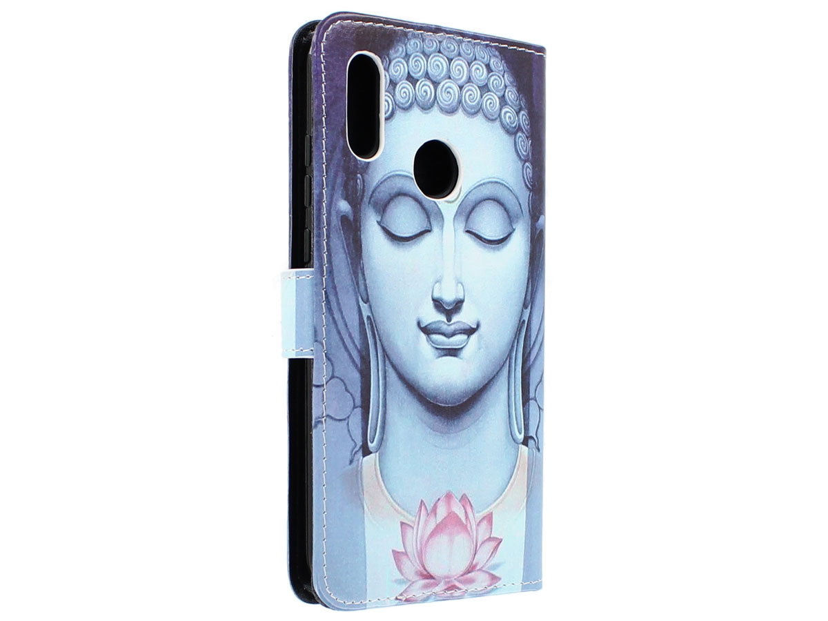 Boeddha Lily Book Case - Huawei P Smart 2019 hoesje