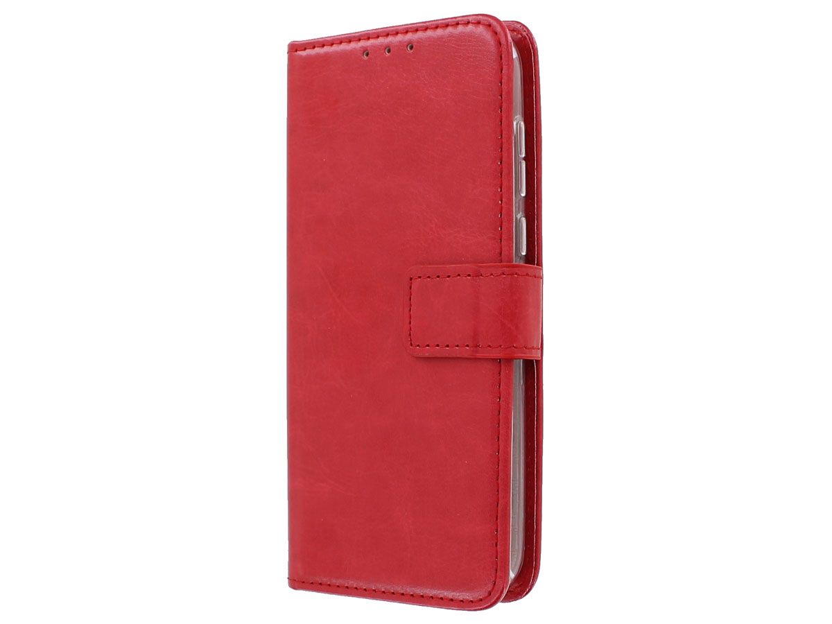 Book Case Wallet Mapje Rood - Huawei Y5 2019 hoesje