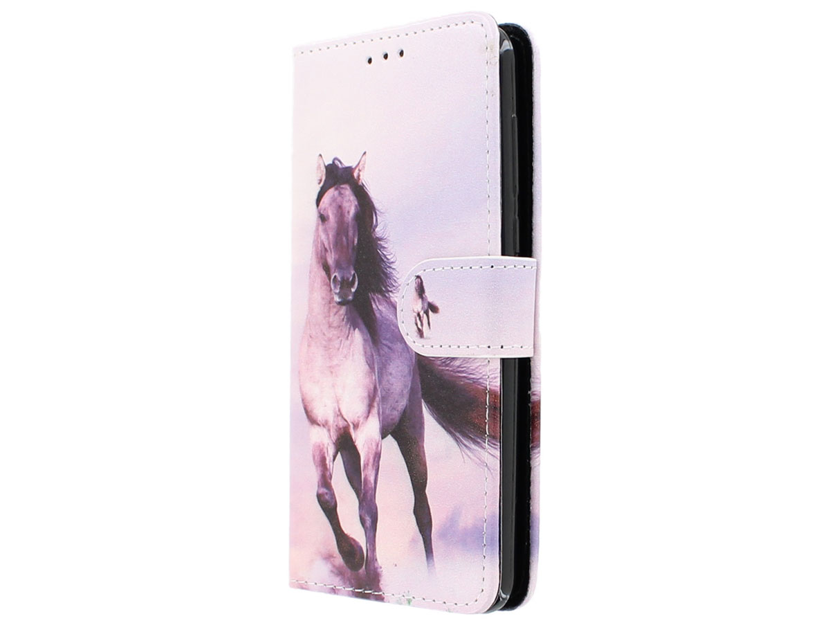 Paarden Bookcase - Huawei Y6 2017 hoesje