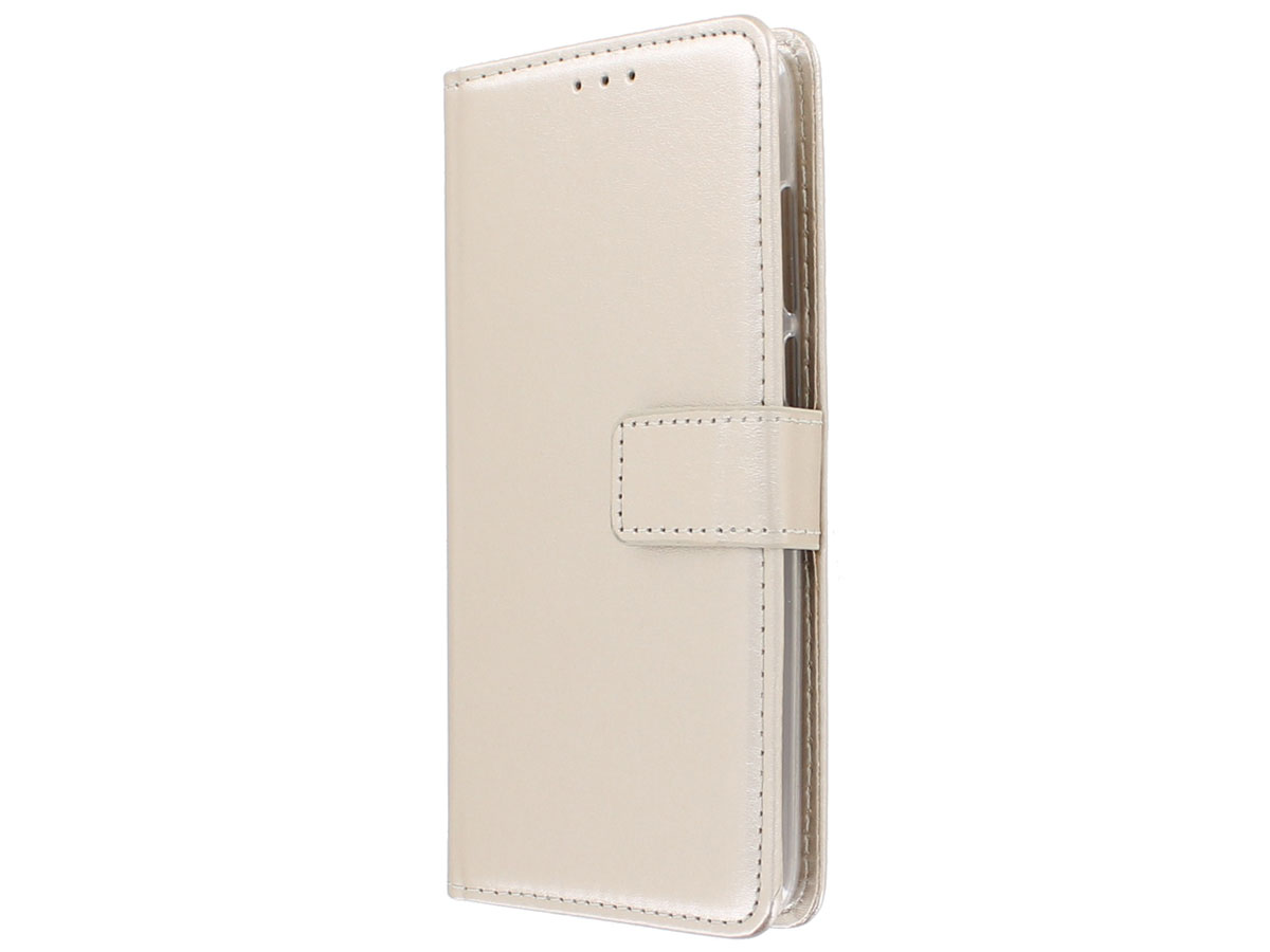 Bookcase Wallet Goud - Huawei Y6 2018 hoesje